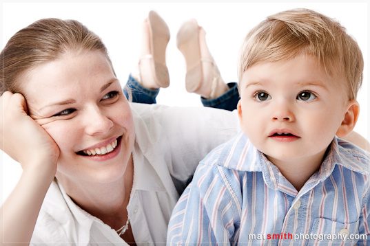 Antonia, Remus and Gabs, family portrait by Mat Smith Photography, West London studio