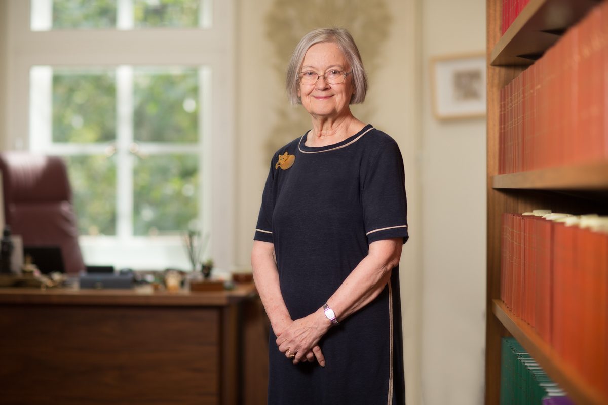 Baroness Hale, President of the UK Supreme Court, portrait by Mat Smith Photography
