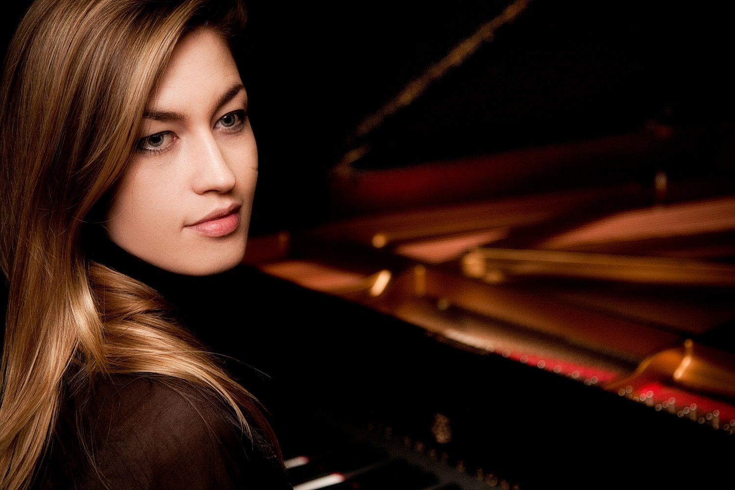 Pianist and lecturer Ceri Owen at Magdalen College, Oxford