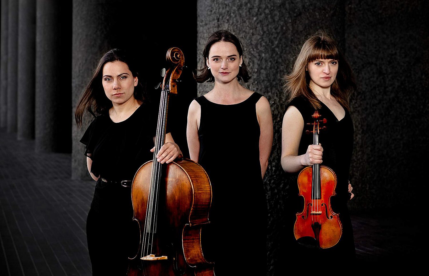 The Lawson Trio with cello and violin at the Barbican